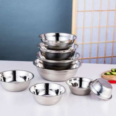 Chinese factory heat resistant steel bowl stainless dog bowls for NET/OA/AMS 30 days