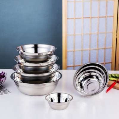 Cheap Factory Price do stainless steel bowl set deep IC Original and New